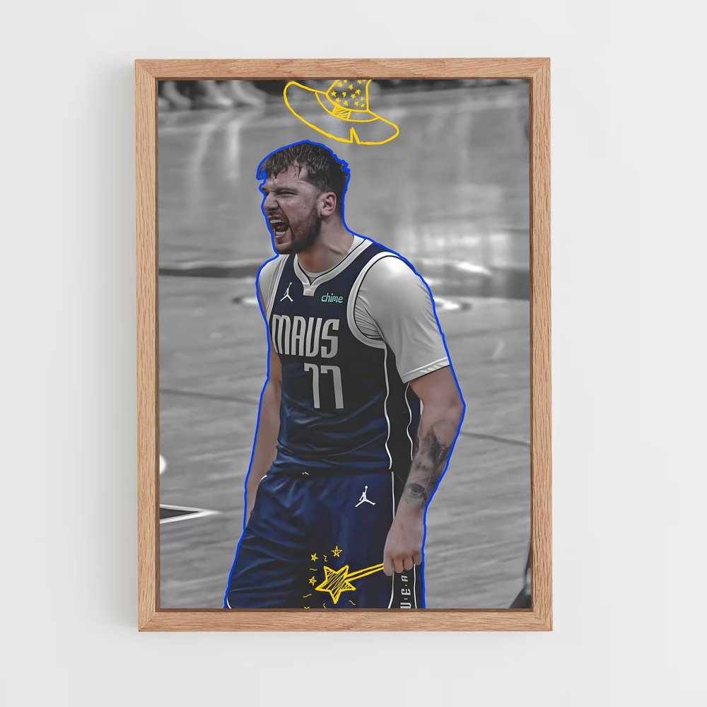 Poster Dunk d'Étoile – affiche Basketball (vue 4)